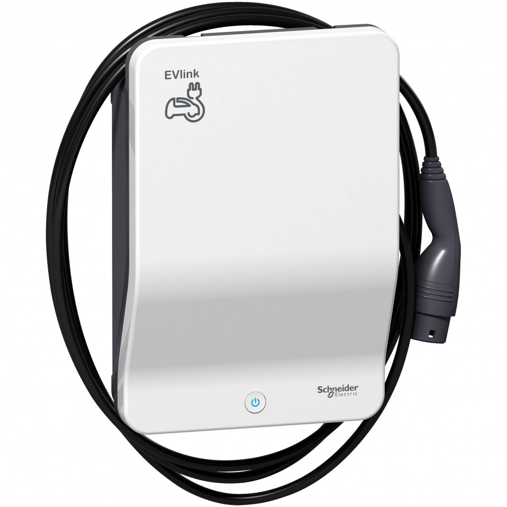 СТАНЦИЯ EVLINK 7kW КАБЕЛЬ T2+ЗАМОК
