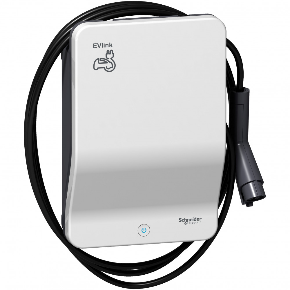 СТАНЦИЯ EVLINK 7kW КАБЕЛЬ T1+ЗАМОК
