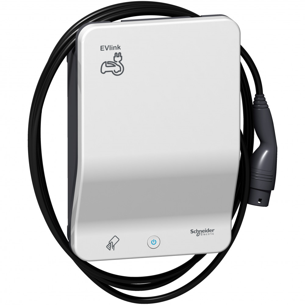 СТАНЦИЯ EVLINK 7kW КАБЕЛЬ T2+RFID