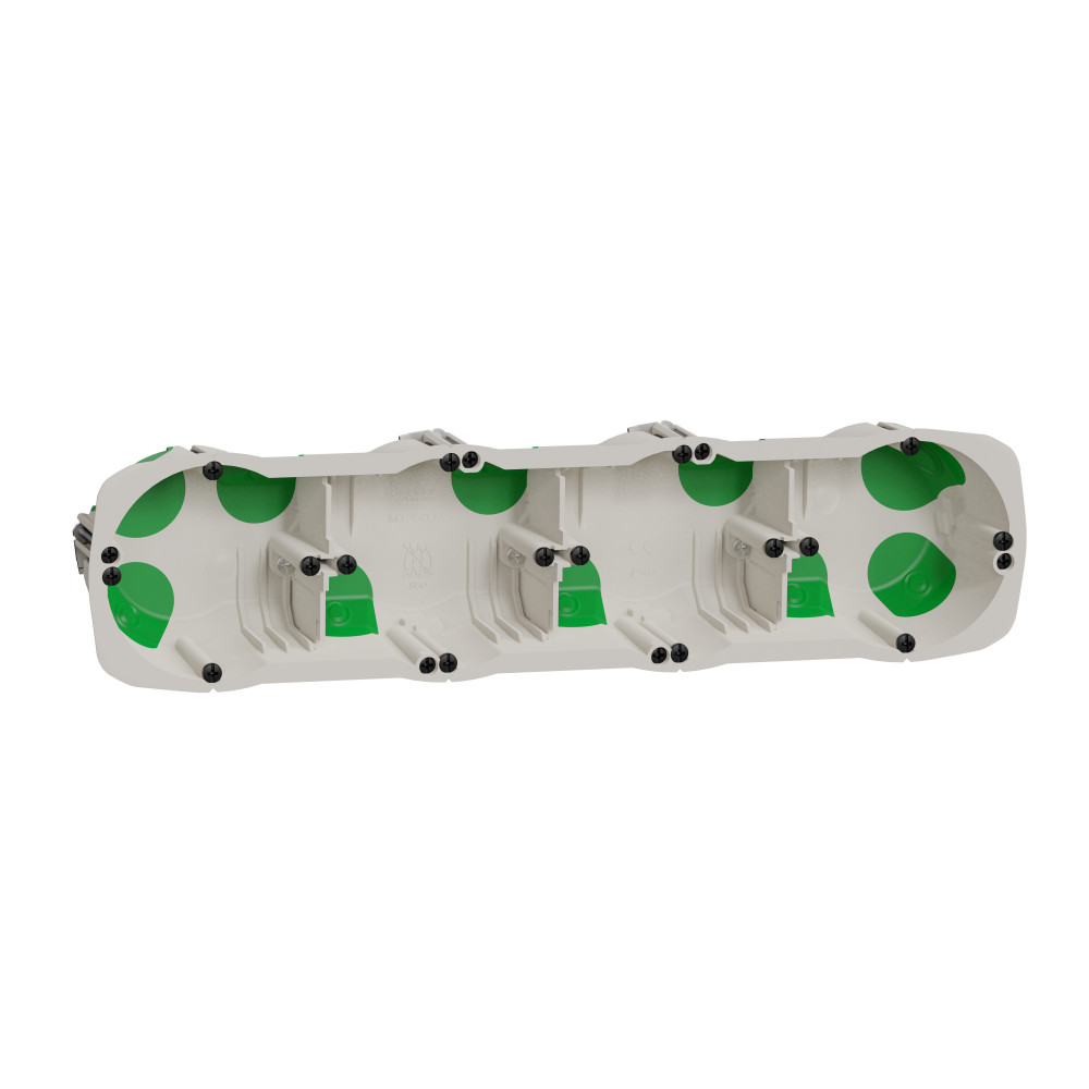 Коробка монтажная MULTIFIX AIR 67x47, 4-постовая, скрытая установка
