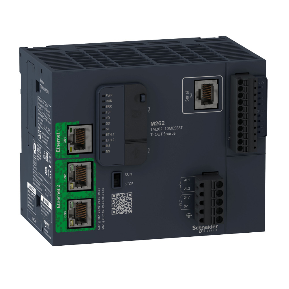 БАЗОВЫЙ БЛОК Modicon М262, 5 нс/инстр