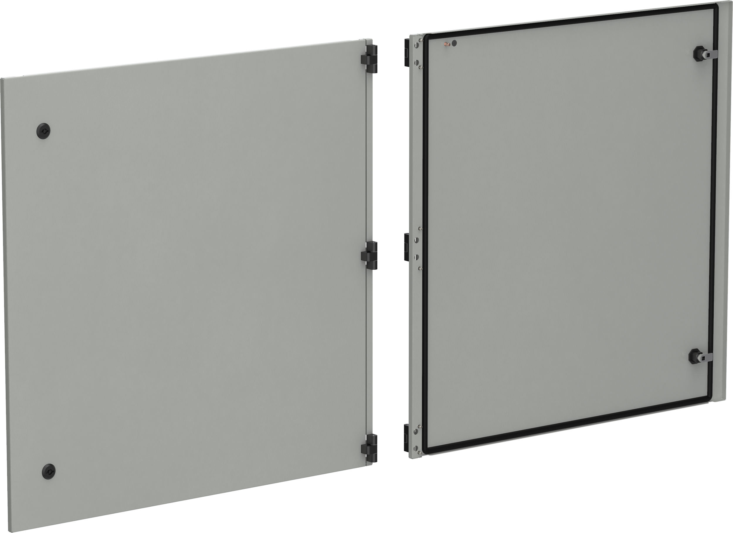 FORMAT Дверь металлическая частичная 800х800мм IP54 IEK