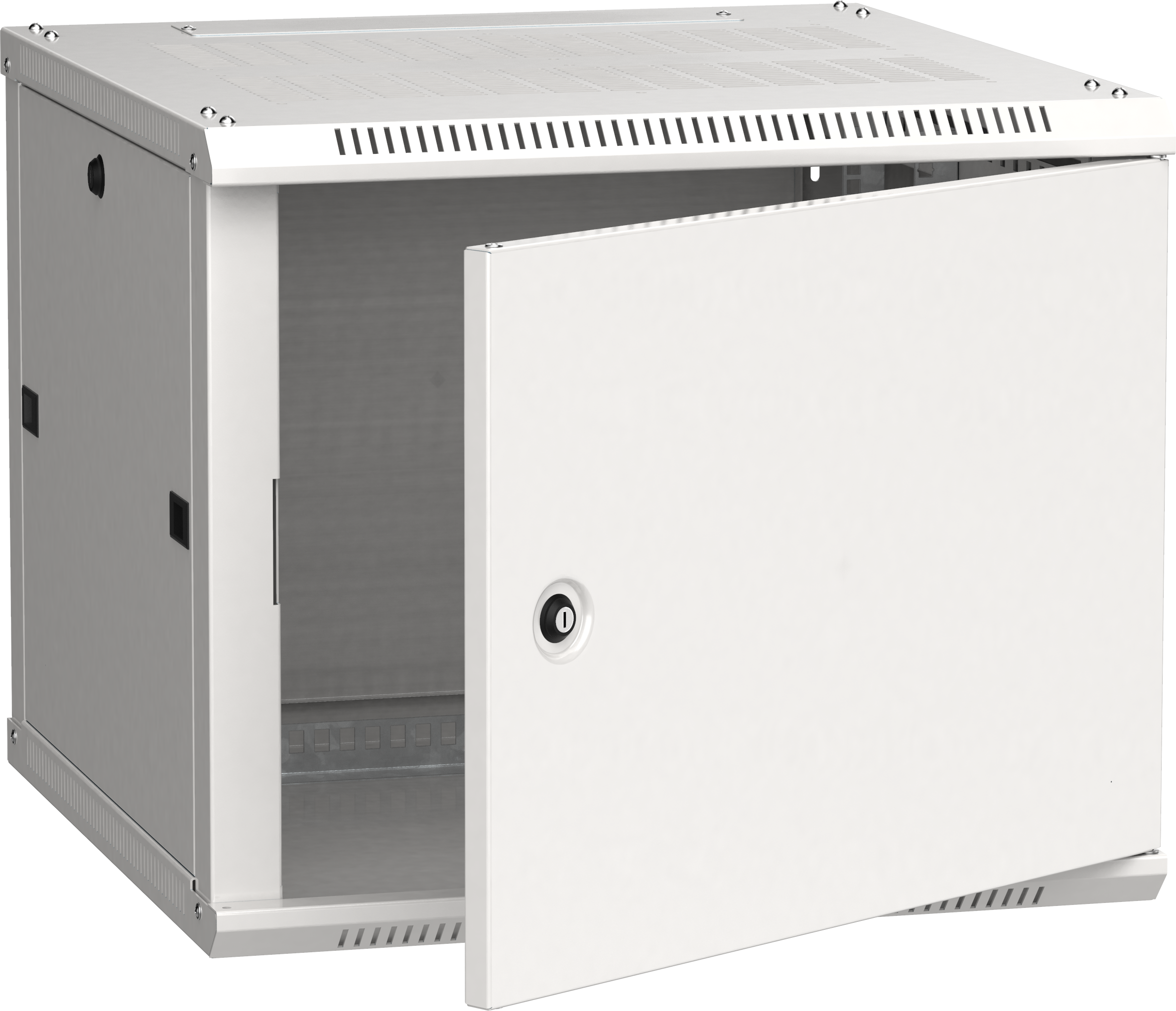 ITK Шкаф LINEA W 6U 600х600мм дверь металл серый RAL7035