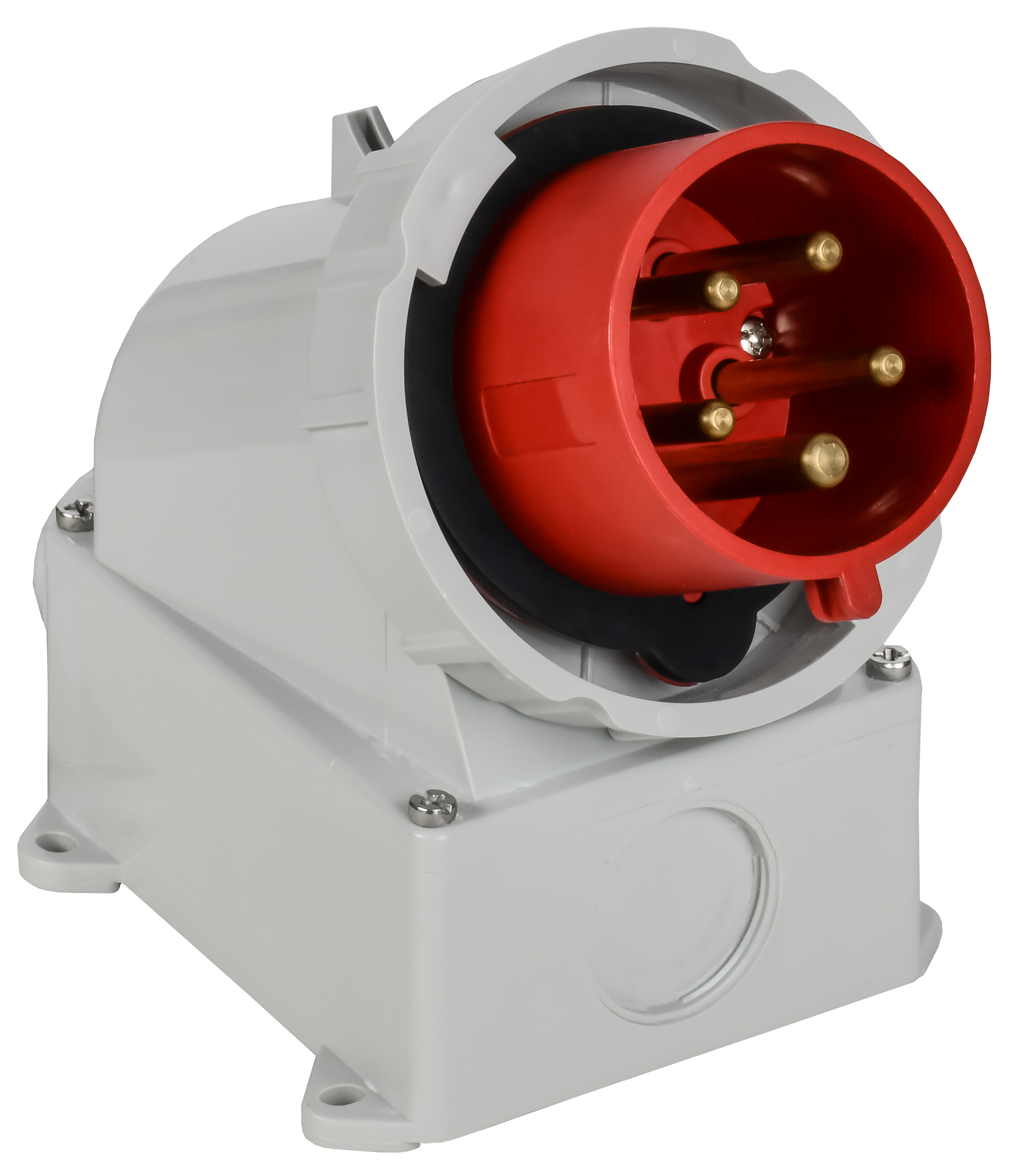 Вилка стационарная ССИ-5252 32А-6ч/380В 3P+PE+N IP67 IEK
