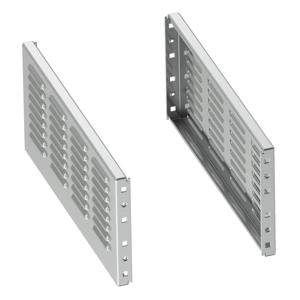 2 БОКОВЫЕ ПАНЕЛИ ZZ ЦОКОЛЯ ВЕНТ.200x400НЕРЖ.304L