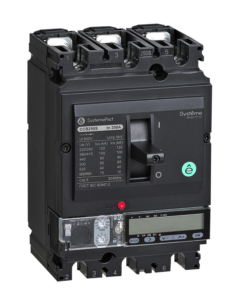 АВТ.ВЫКЛ SYSTEMEPACT CCB250 36KA 3P3D S5.2E 250A