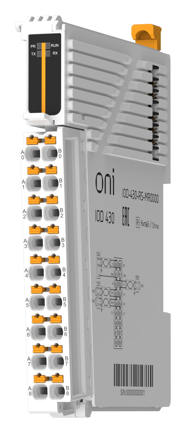 IOD 430 Модуль интерфейсов RS-232 RS-422 и RS-485 ONI