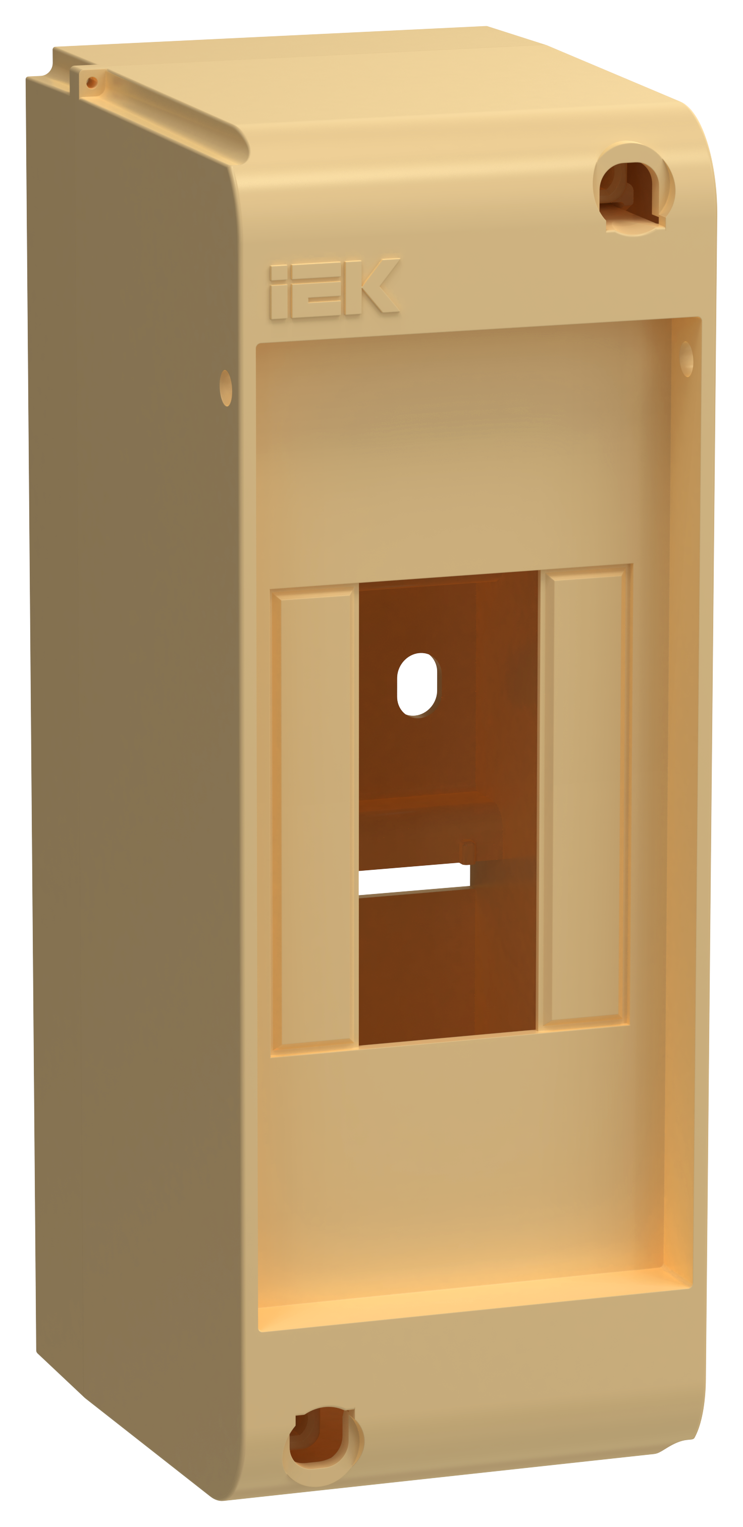 UNION Mini Корпус пластиковый КМПн-2 IP20 без двери сосна IEK