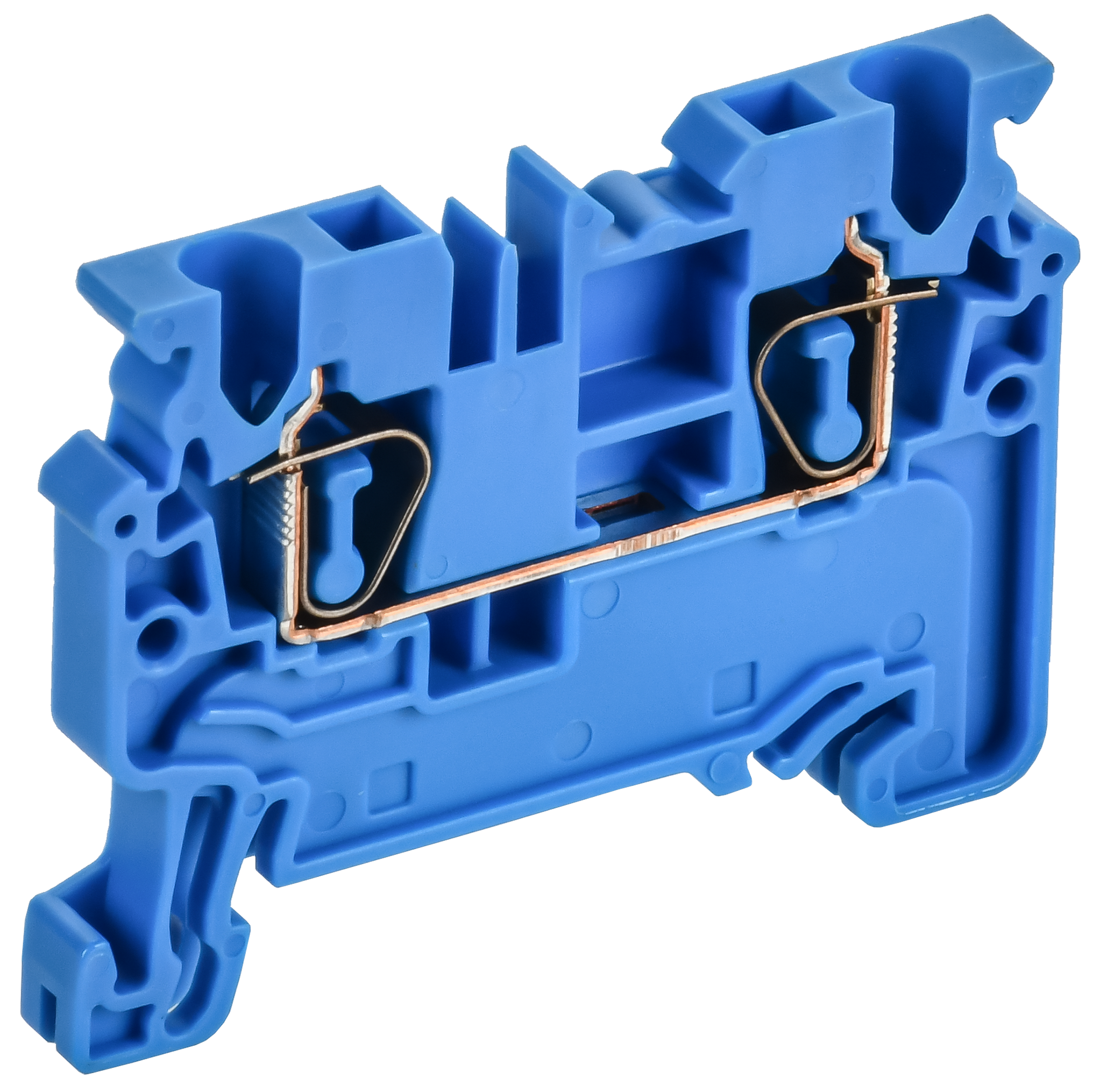 ARMAFIX Клемма пружинная CX2.5 BU 2,5мм2 проходная синяя IEK