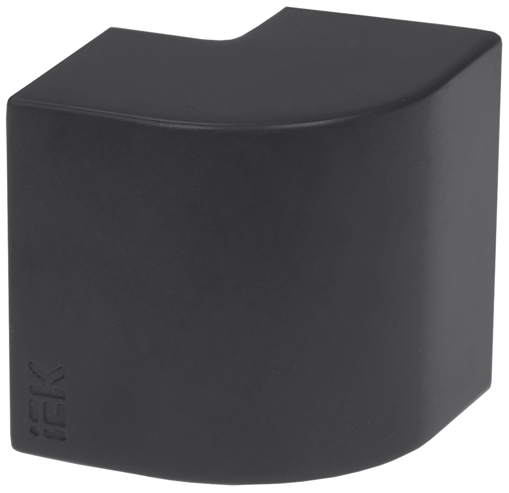 ELECOR Угол внешний КМН 40х25 черный (4шт/компл) IEK