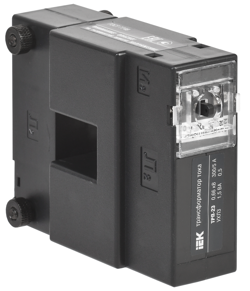 Трансформатор тока ТРП-23 300/5А 1,5ВА класс 0,5 IEK