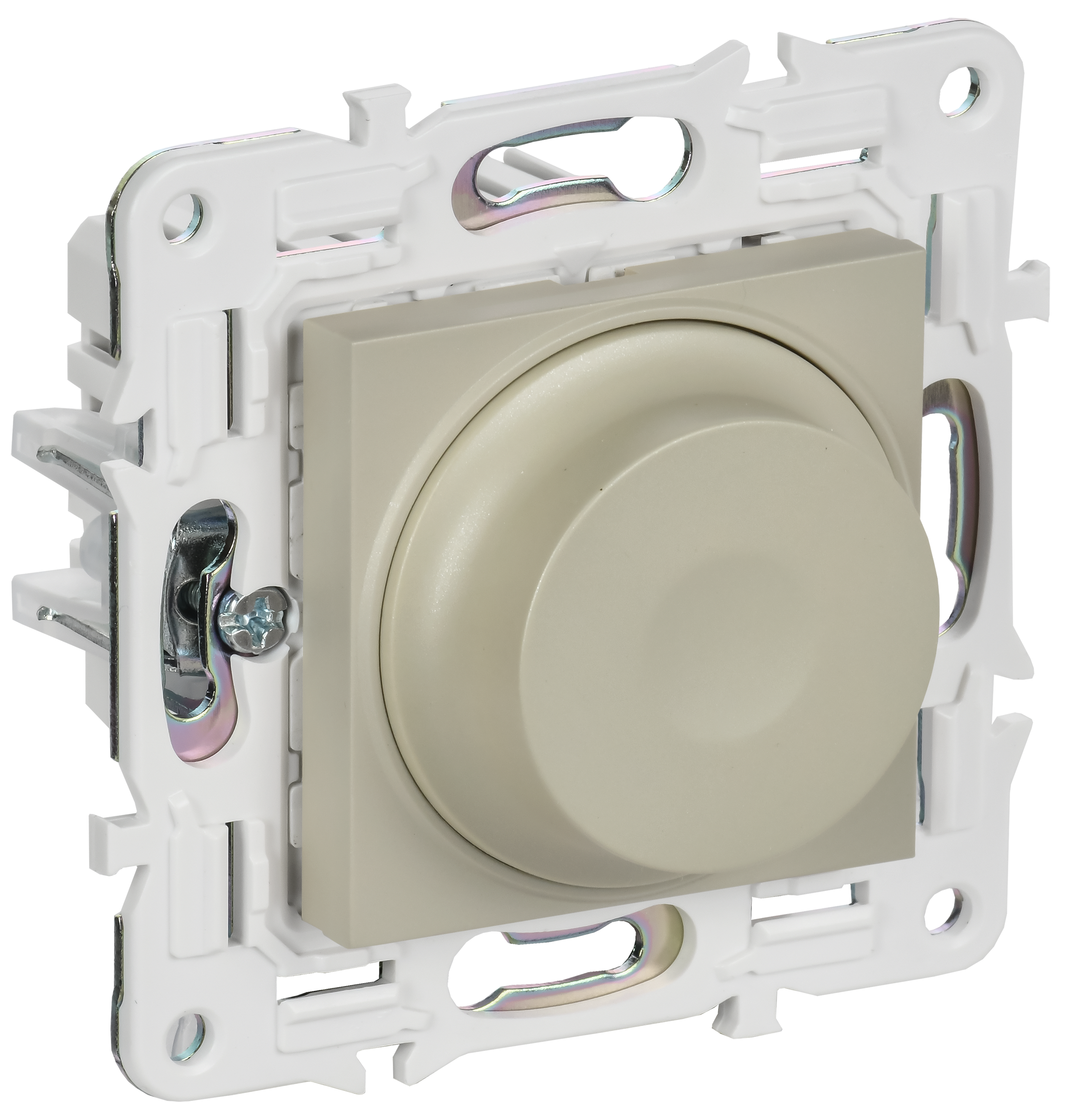 SKANDY Светорегулятор поворотный 600Вт SK-D01B бежевый IEK