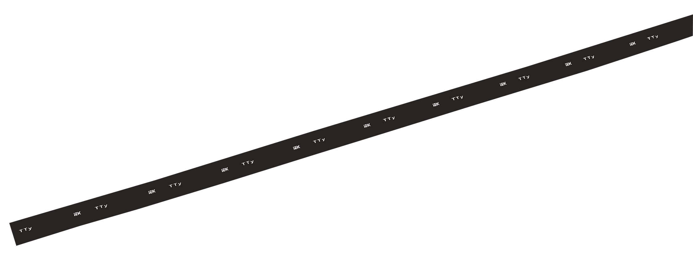 Трубка термоусадочная ТТУ нг-LS 1/0,5 черная (1м) IEK