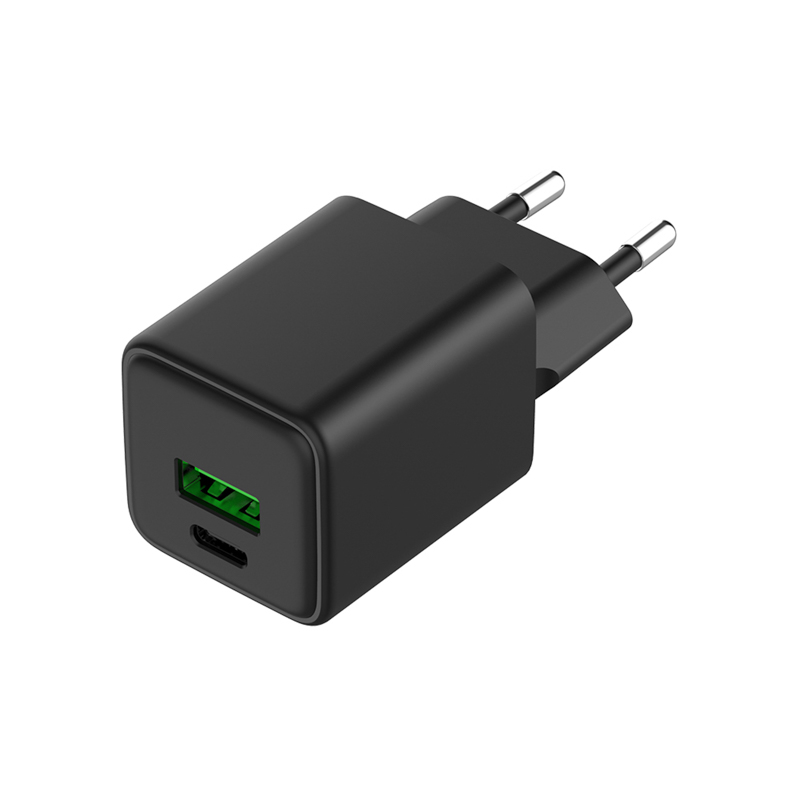 Сетевое зарядное устройство с двумя портами USB-A и Type-C, 30Вт GaN REXANT