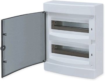 Щит распределительный навесной "Unix" белая дверь 2x12 модулей IP41 EKF PROxima