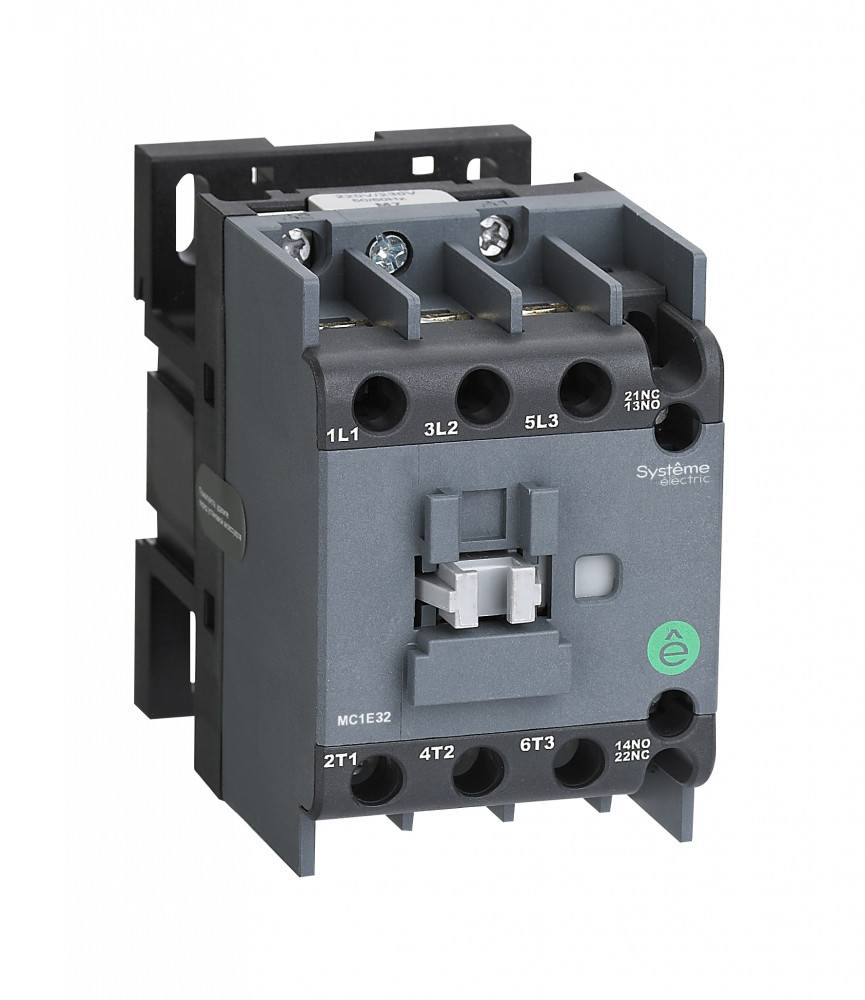 КОНТАКТОР MC1E 3P 32A НО+НЗ 110V 50/60ГЦ (LC1E3210F5)