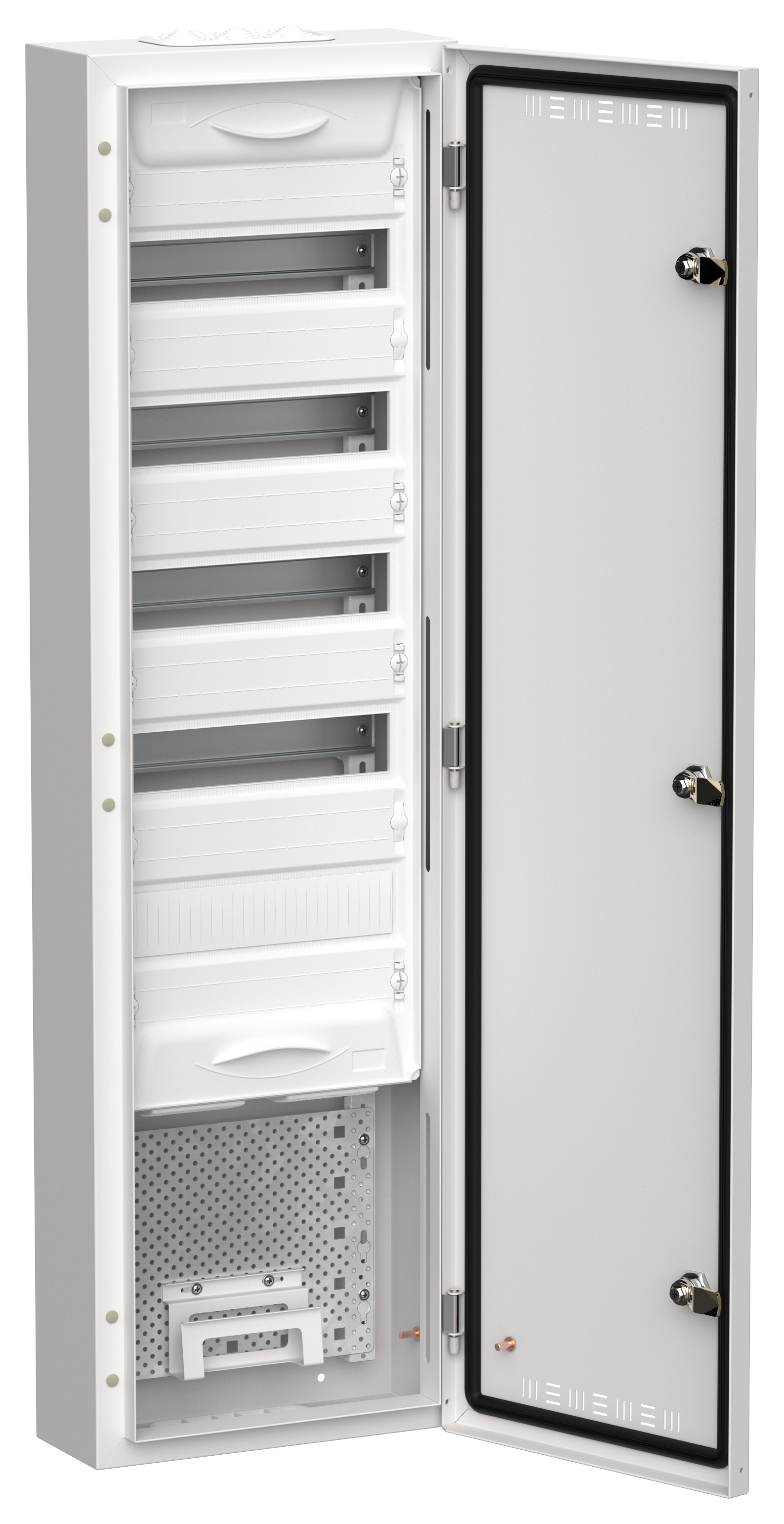 TITAN 5 Корпус комбинированный ЩРн-60 (1х84) 1085х310х140мм IP30 белый IEK