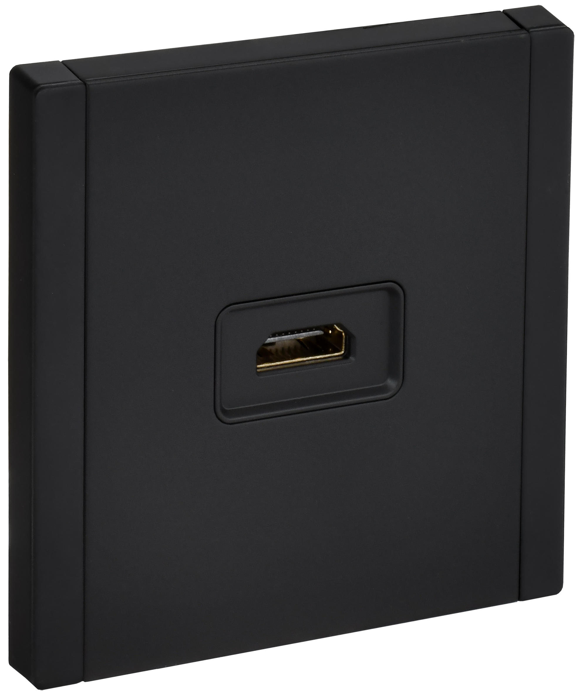 FORTE&PIANO Розетка HDMI FP140M металл черный IEK