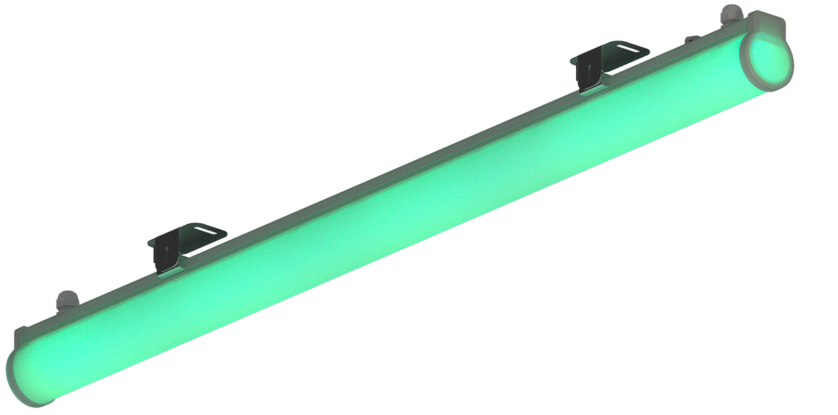 Светильник L-contour 300/3,9/Д/Green/03/A1-B2/24DC IP66 DMX512 LEDEL