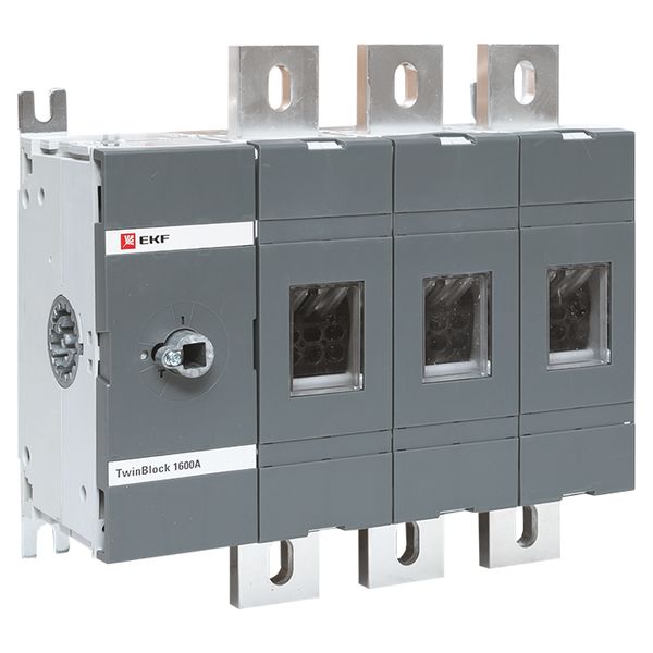 Рубильник 1600A 3P без рукоятки управления TwinBlock EKF