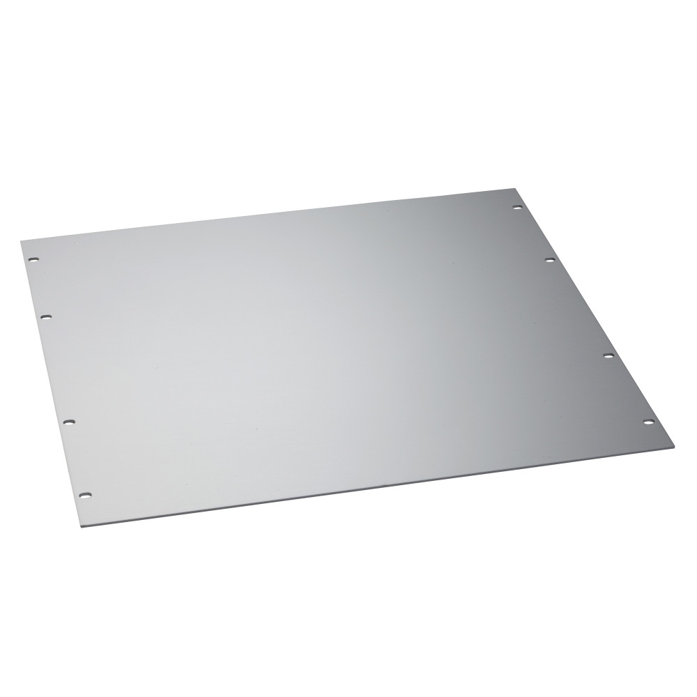 Панель-заглушка алюминий 19" 10U RAL7035