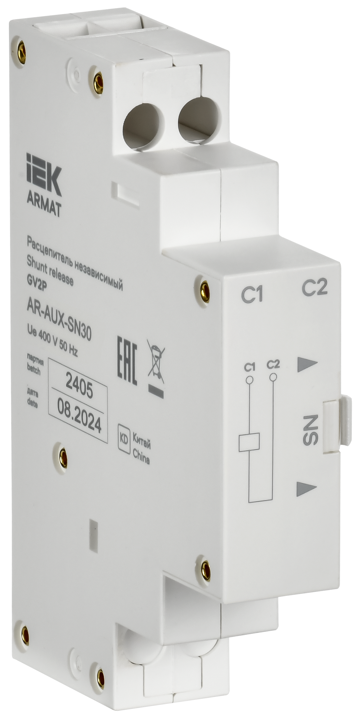 ARMAT Расцепитель независимый 380/400В GV2P IEK