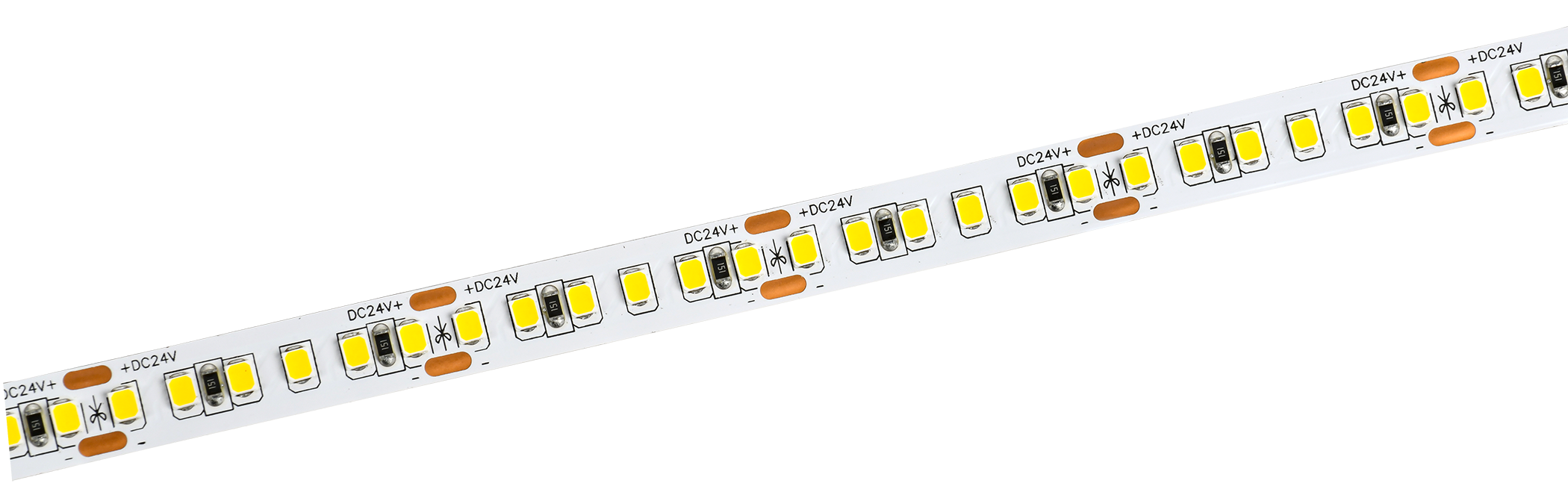 Лента светодиодная 5м SMD2835 168LED/м 14Вт/м IP20 ширина 10мм 24В нейтральный белый IEK