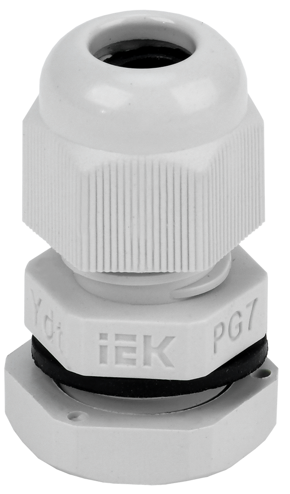 Сальник PG 7 диаметр проводника 5-6мм IP54 20шт (СТ) IEK