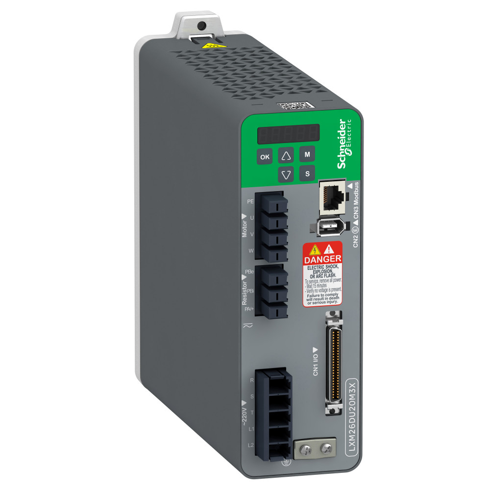 СЕРВОПРЕОБРАЗОВАТЕЛЬ LXM26DU20M3X