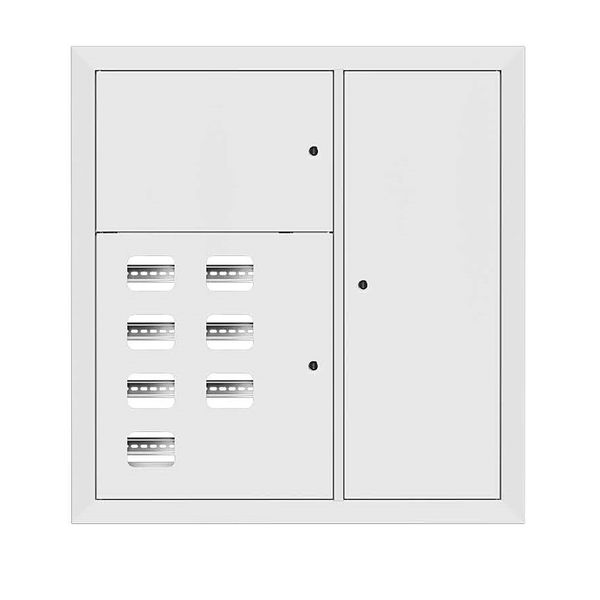 Щит этажный 7 кв. RAL9003 (1000x950x150) EKF PROxima