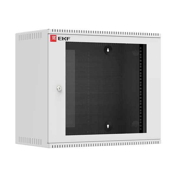 Шкаф телекоммуникационный настенный 9U (600x350) дверь стекло, Astra серия EKF PROxima