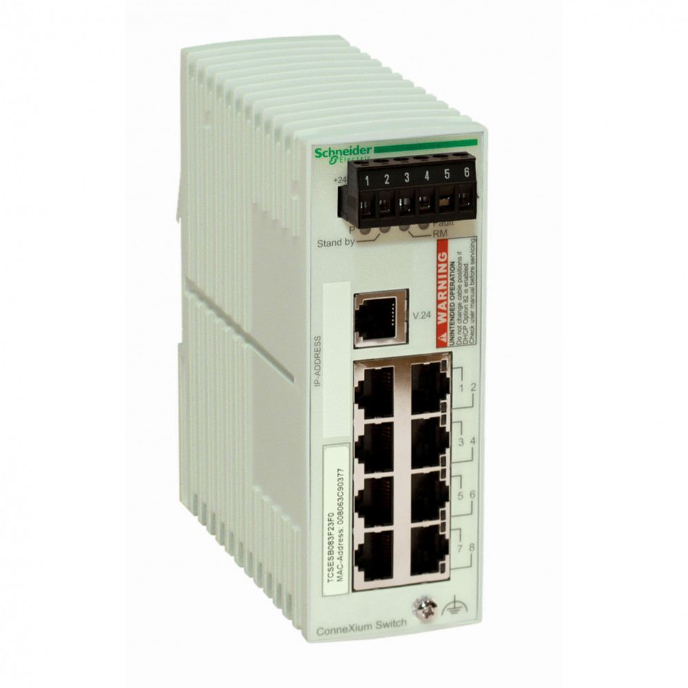 Коммутатор (Managed) 6TX/3FX-MM, бюдж