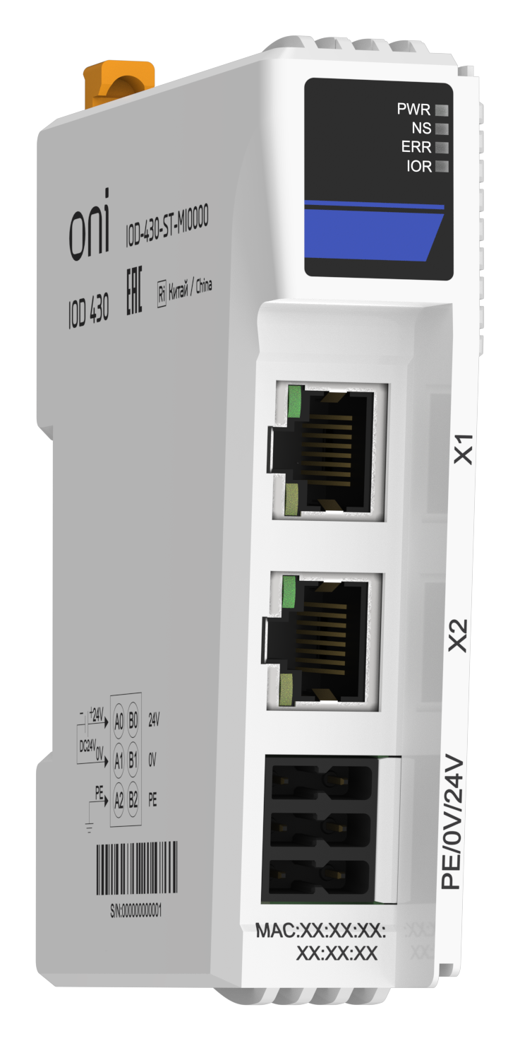 IOD 430 Набор модулей Modbus TCP ONI