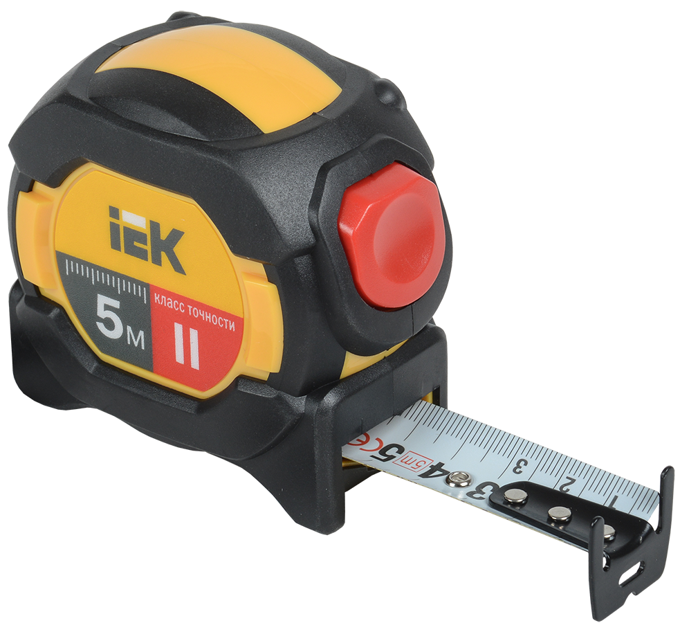 Рулетка измерительная PROFESSIONAL 5м IEK