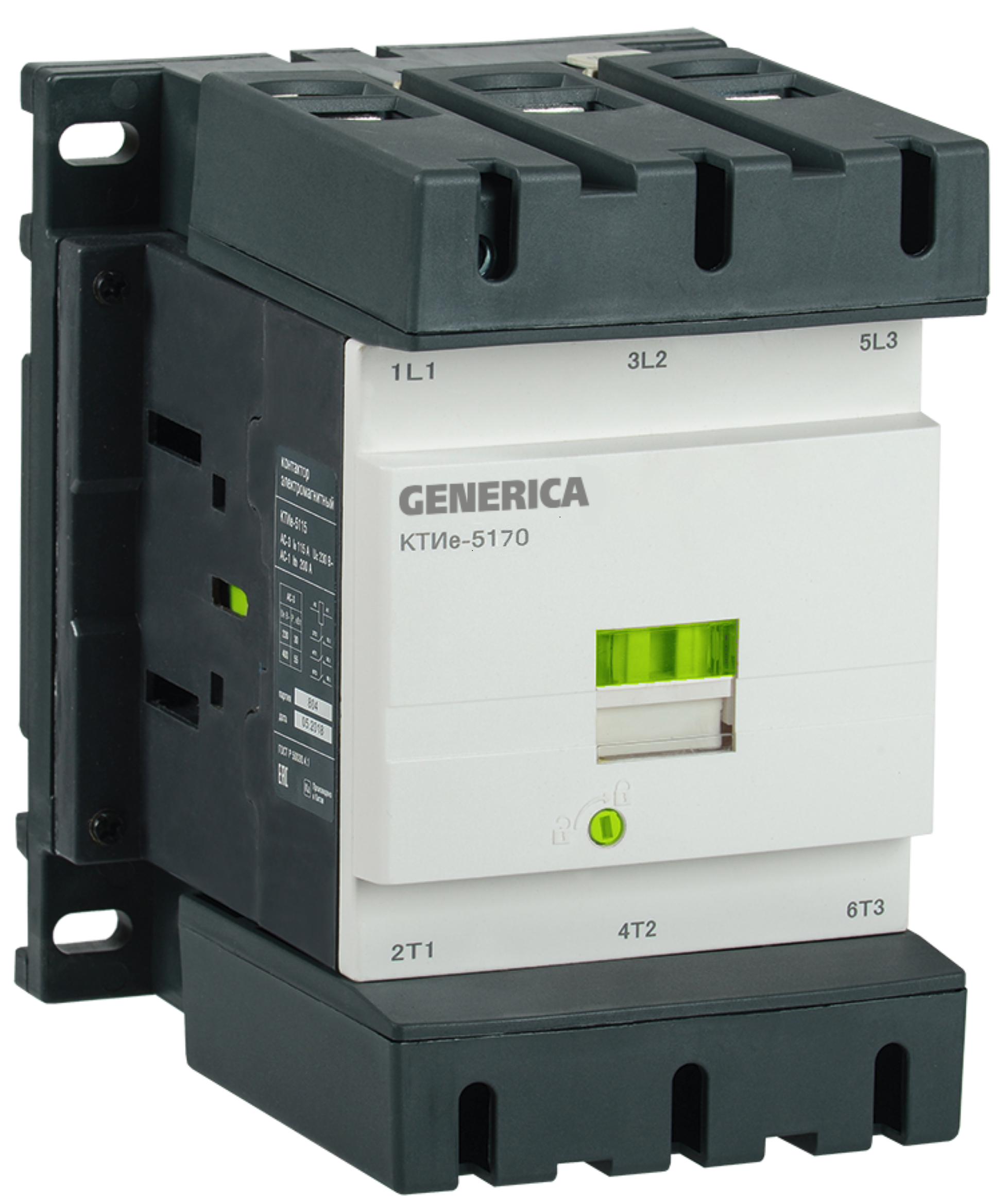 Контактор КТИе-5170 170А 230В/АС3 GENERICA