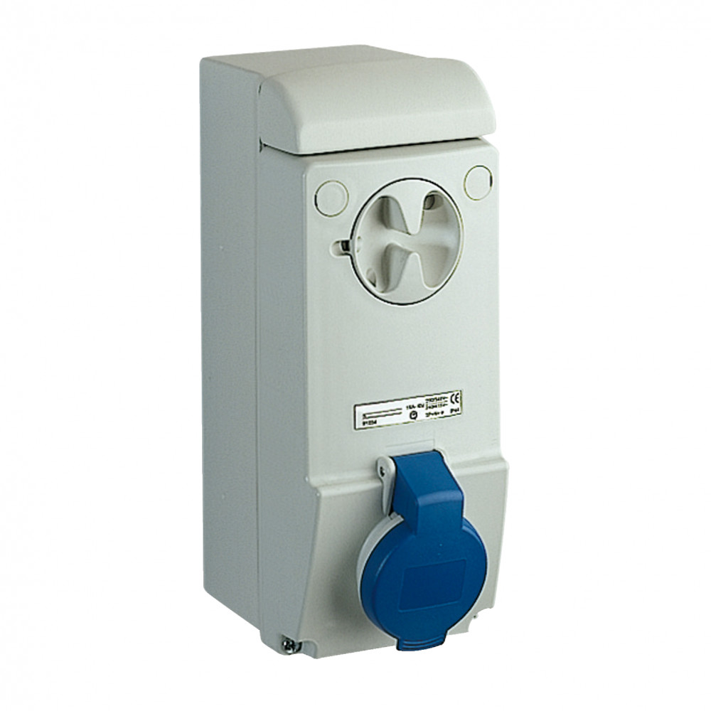 РОЗ UNIKA Б/ЗАЩ 32A 3P-N-E 200-250 IP44