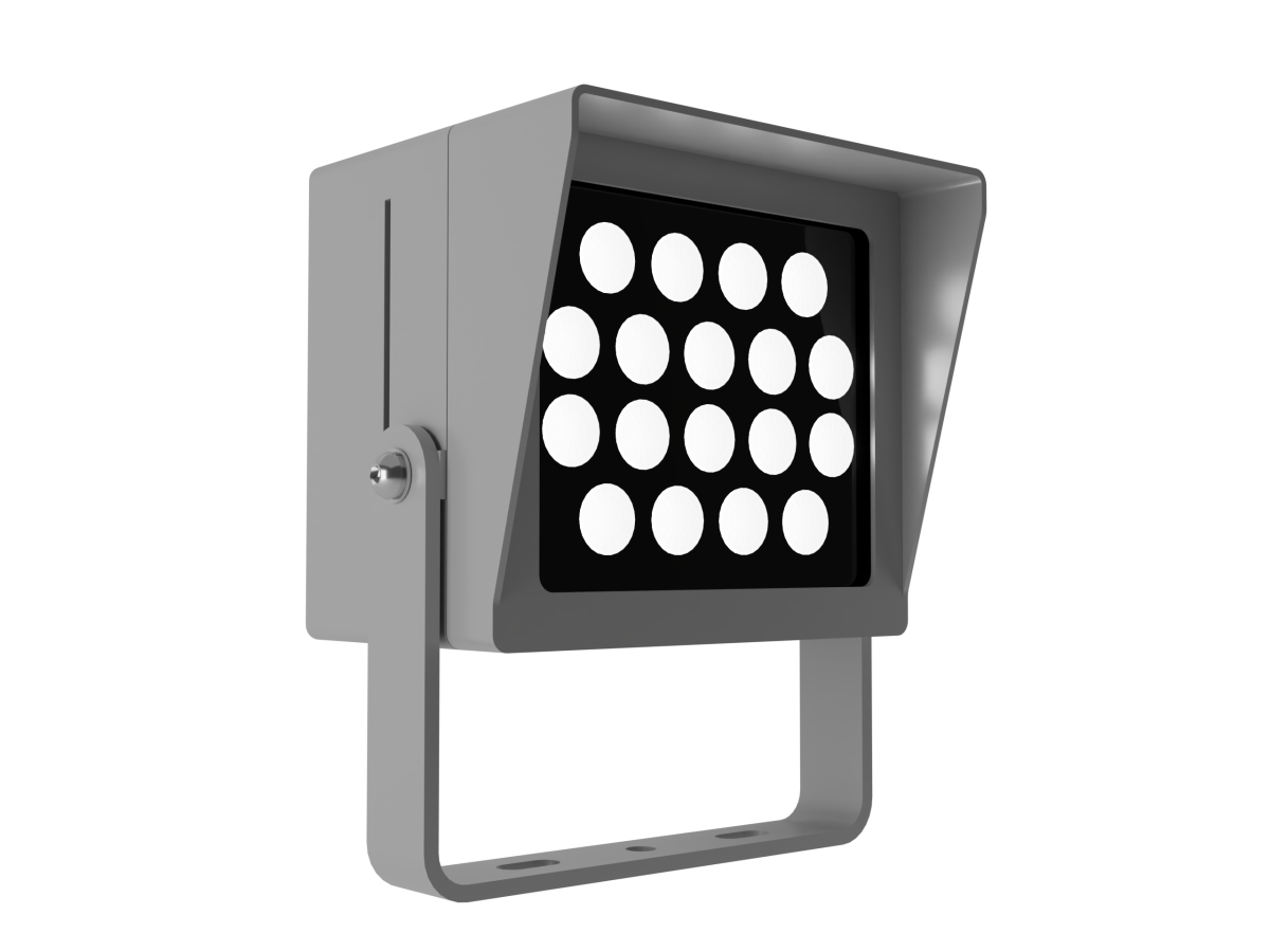 Светильник L-point 36/36/К15/840/04/A1-C1/230АС IP65 RAL7035 Муар LEDEL