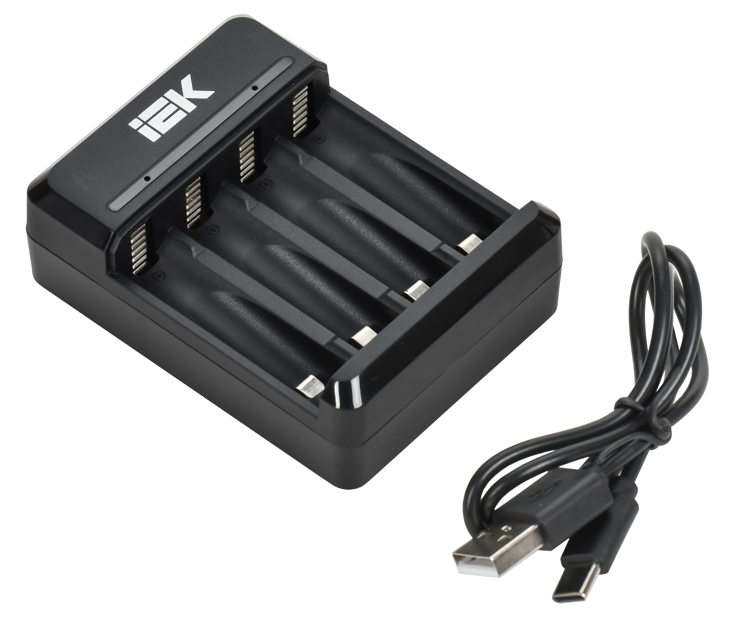 Устройство зарядное для 2-4 NiMH/CD аккумуляторов AA/AAA 200мА с LED индикатором IEK