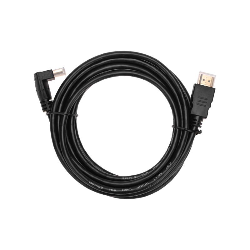 Кабель HDMI – HDMI 1.4, 3м, позолоченный, угловой PROconnect