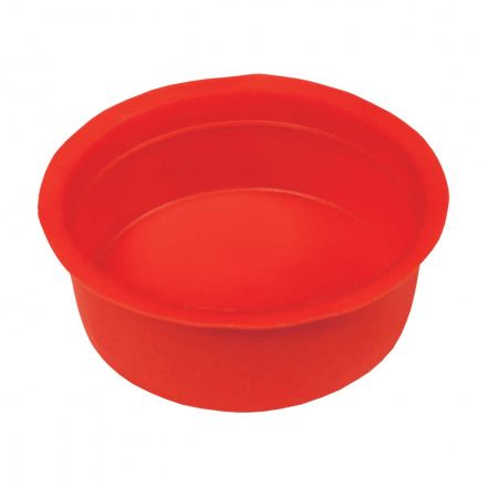 Заглушка для двуст. труб d75 мм красная EKF-Plast