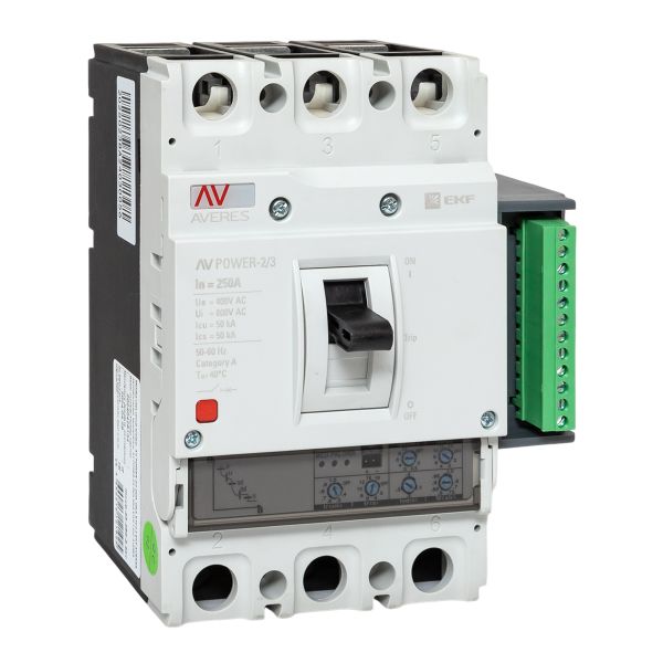 Выключатель автоматический в литом корпусе AV-POWER-2/3 250А 50кА ETU2.2 EKF
