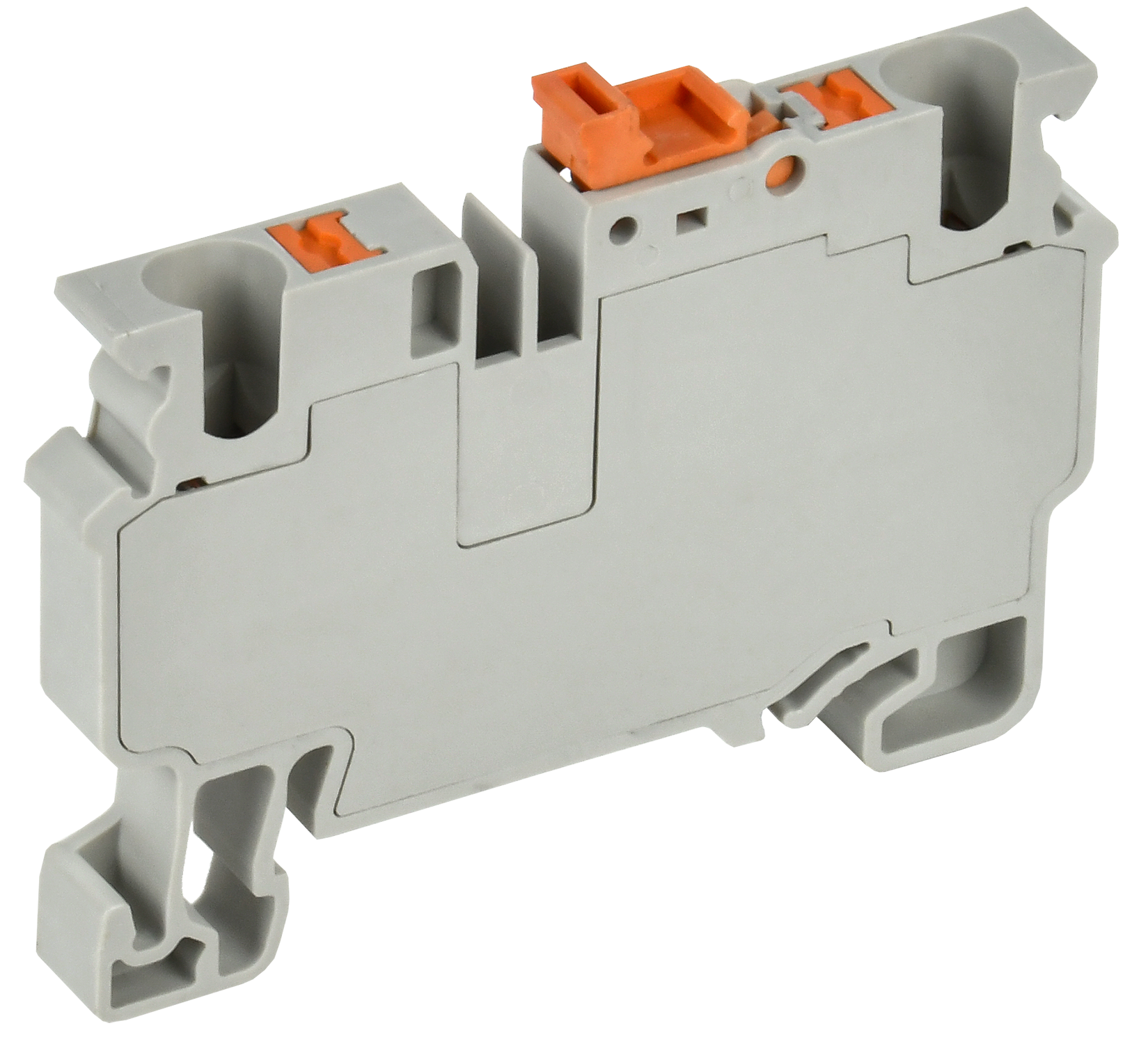 ARMAFIX Клемма пружин. Push-in CP-DT измерит. нож. разм. 4мм2 серая IEK