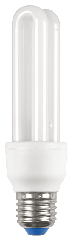 Лампа энергосберегающая КЭЛP-2U Е27 15Вт 2700К IEK-eco
