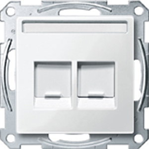 RJ11+RJ45 cat5e UTP, белый