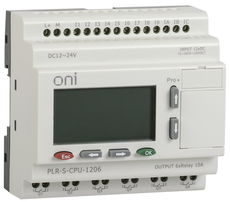 Логическое реле PLR-S. CPU1206 серии ONI