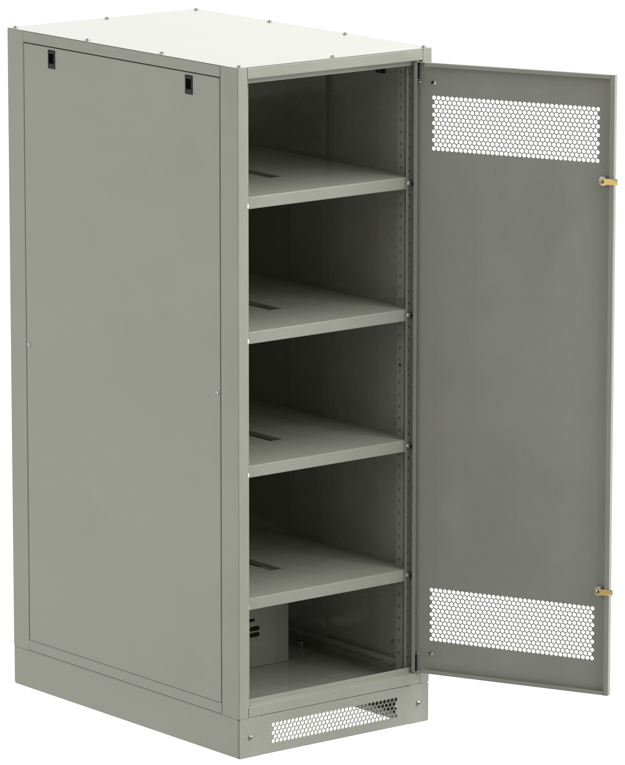 ITK LINEA B Шкаф аккумуляторный (пустой) 1700х600х950мм металлическая дверь серый