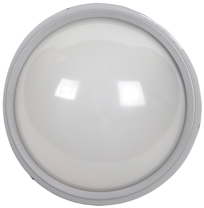 Светильник ДПО 1601 серый круг LED 8x1Вт IP54