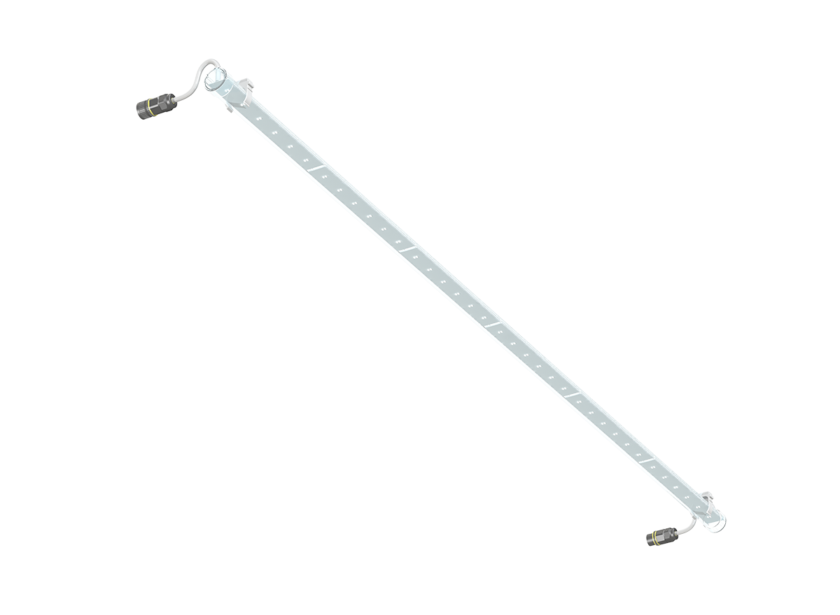 Светильник L-line А 1,5/27/Д/B/01/IKVII-16/33-38DC IP66 монохром голубой LEDEL