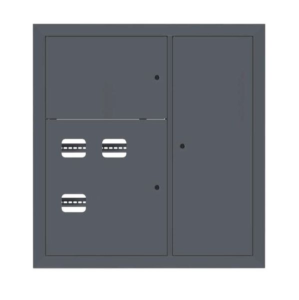 Щит этажный 3 кв. RAL7016 (1000x950x150) EKF PROxima