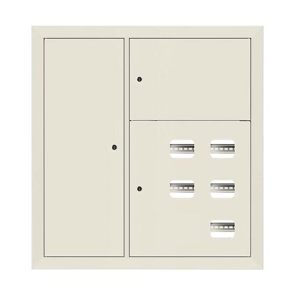 Щит этажный 5 кв. слаботочка слева RAL9002 (1000x950x150) EKF PROxima